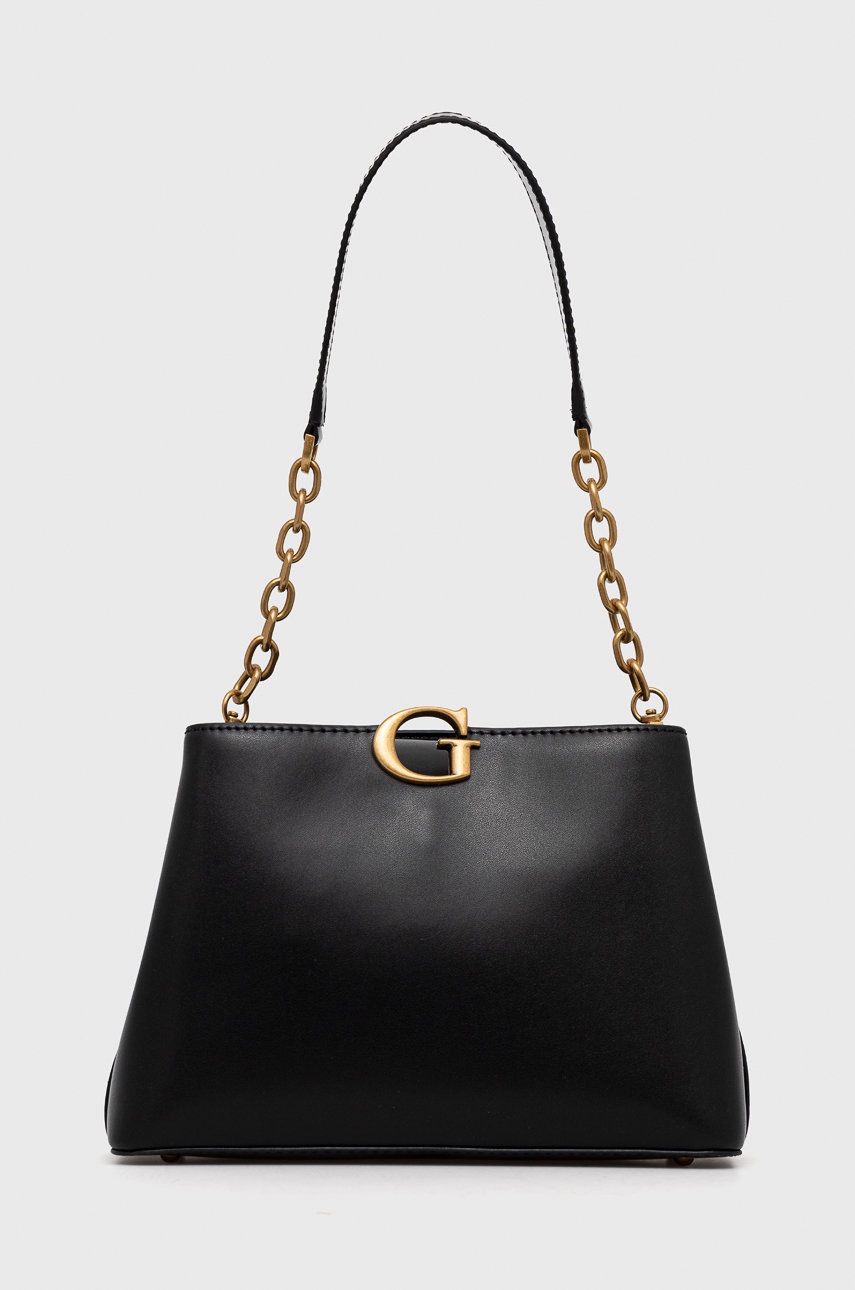 

Чанта Guess в черно, Черен