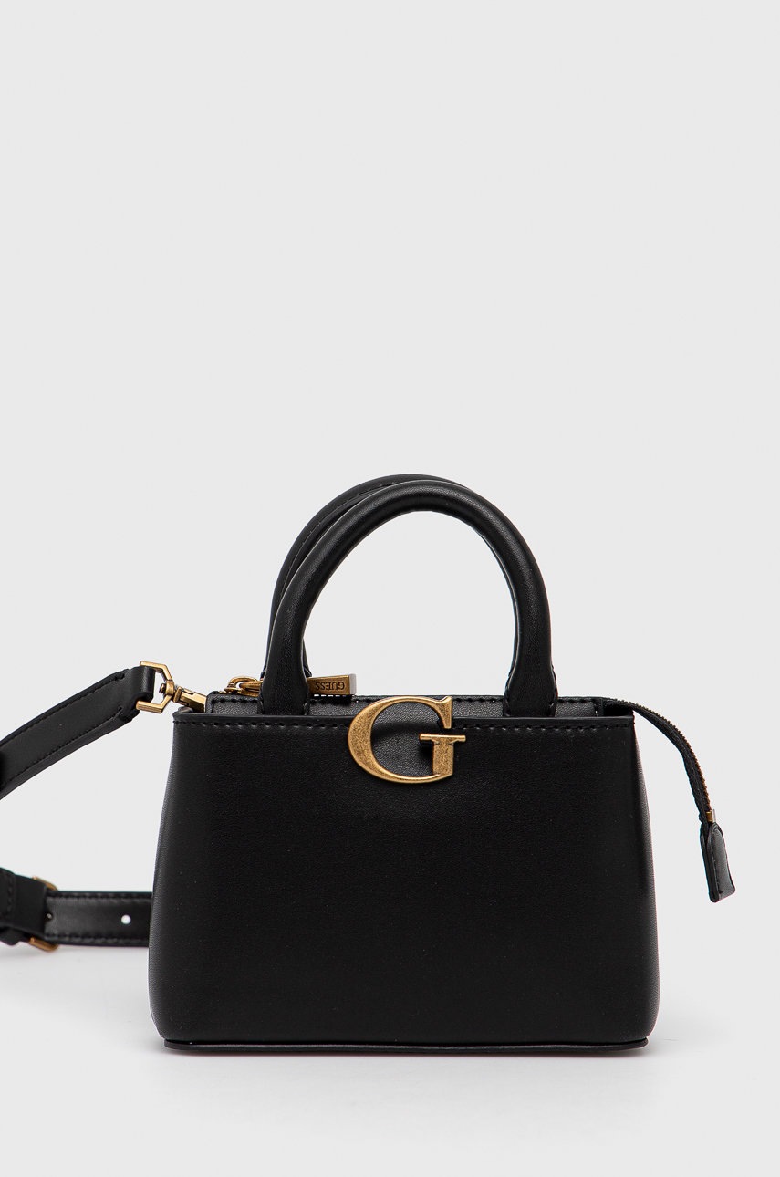 

Чанта Guess в черно, Черен