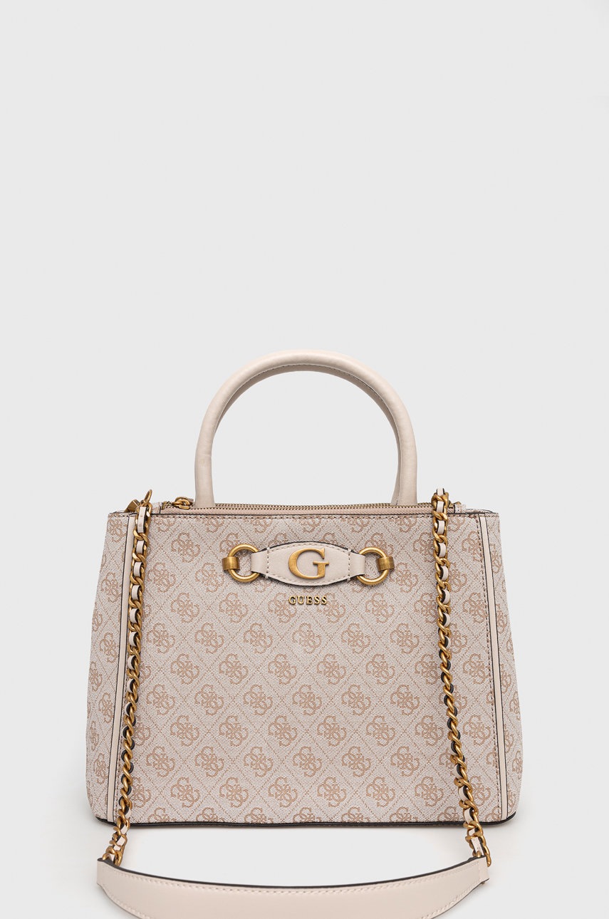 

Чанта Guess в бежово, Бежов