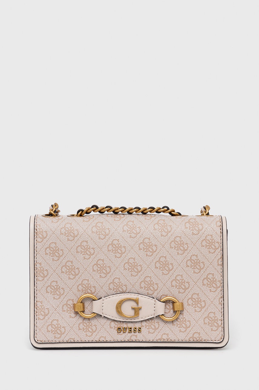 

Чанта Guess в бежово, Бежов