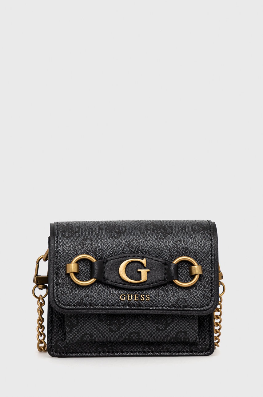

Чанта Guess в черно, Черен