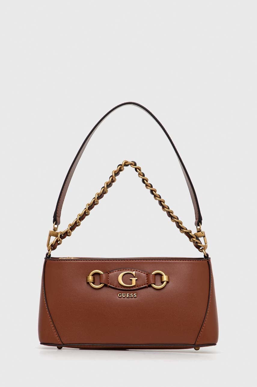 

Чанта Guess в черно, Кафяв