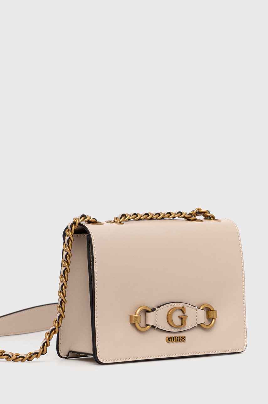 

Сумочка Guess колір бежевий