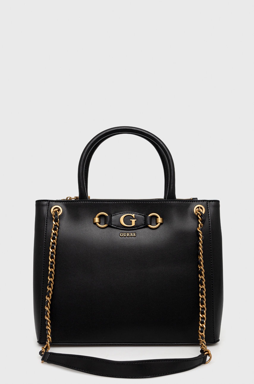 

Чанта Guess в черно, Черен