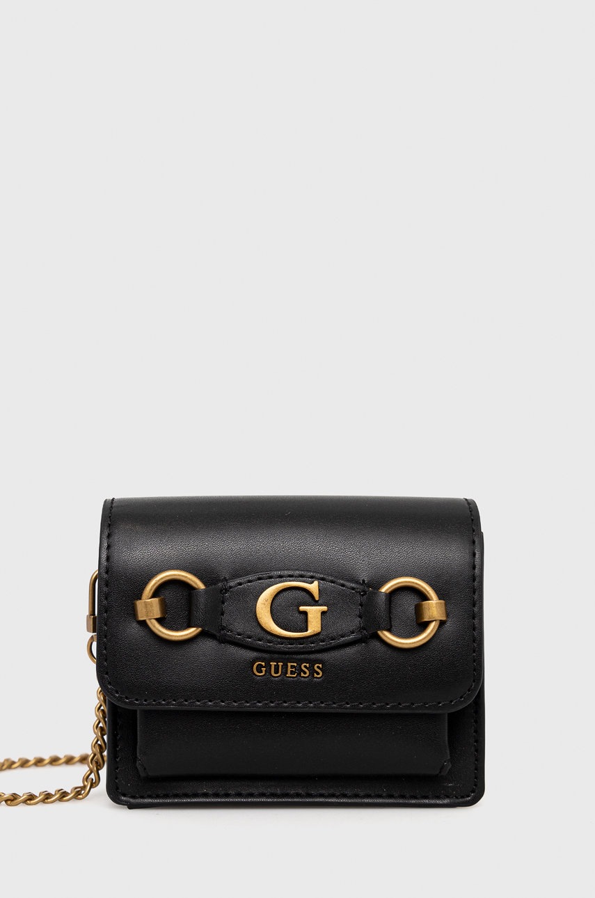 

Чанта Guess в черно, Черен