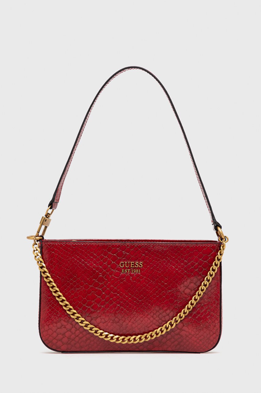 

Чанта Guess в червено, Червен