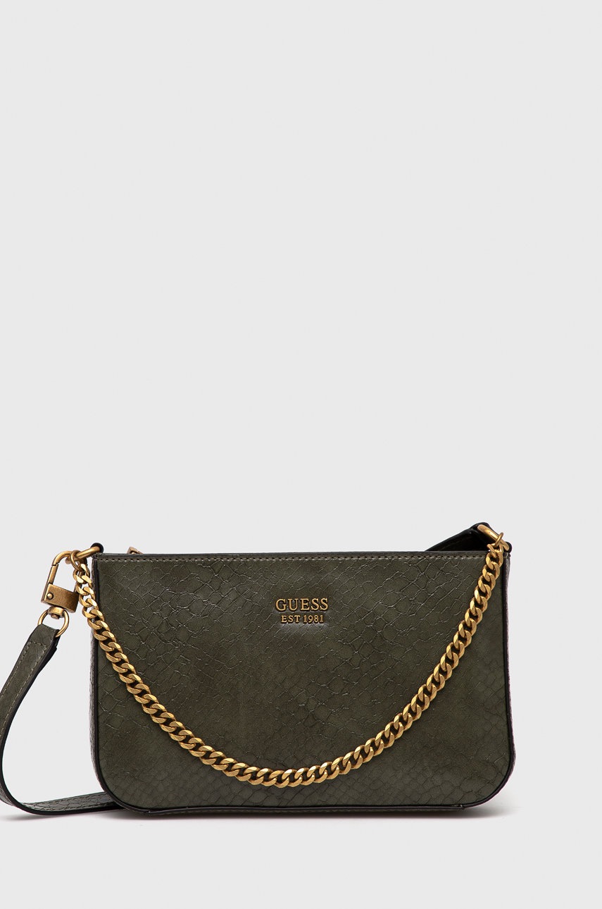 

Чанта Guess в зелено, Зелен