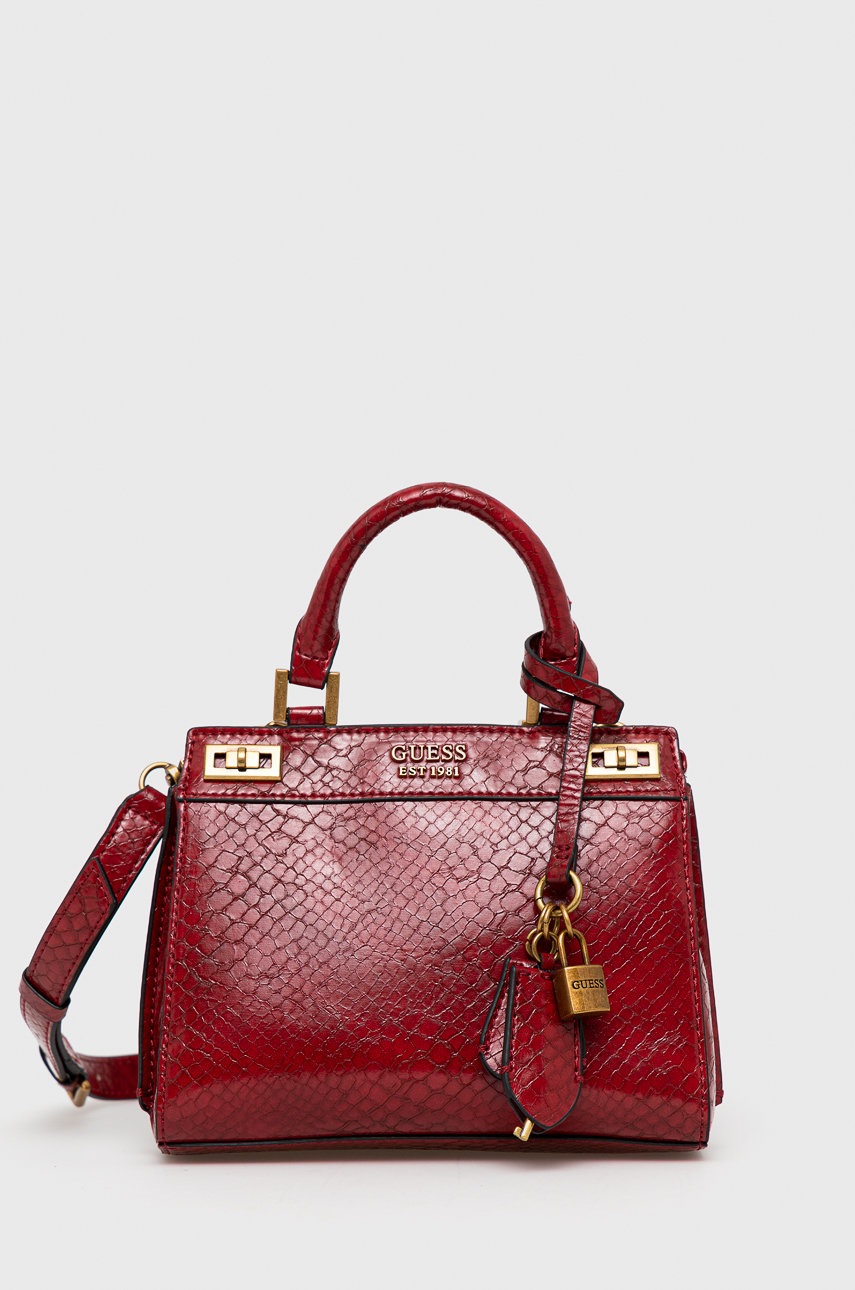 

Чанта Guess в червено, Червен