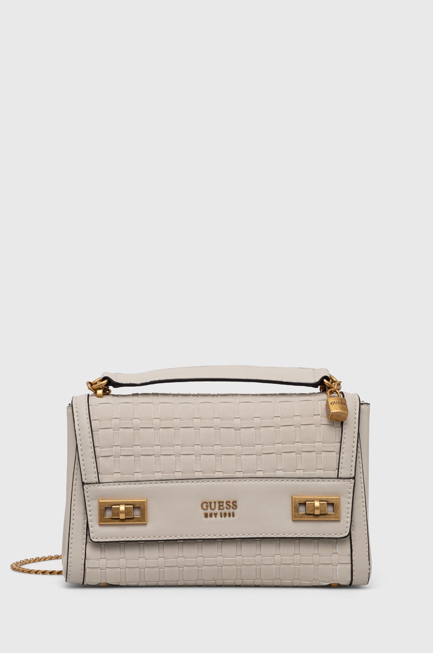 

Чанта Guess в бежово, Бежов