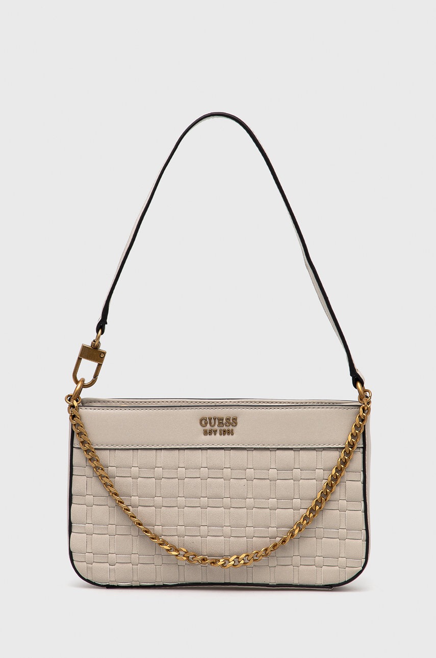 

Чанта Guess в бежово, Бежов