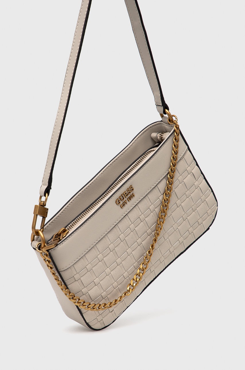 

Сумочка Guess колір бежевий