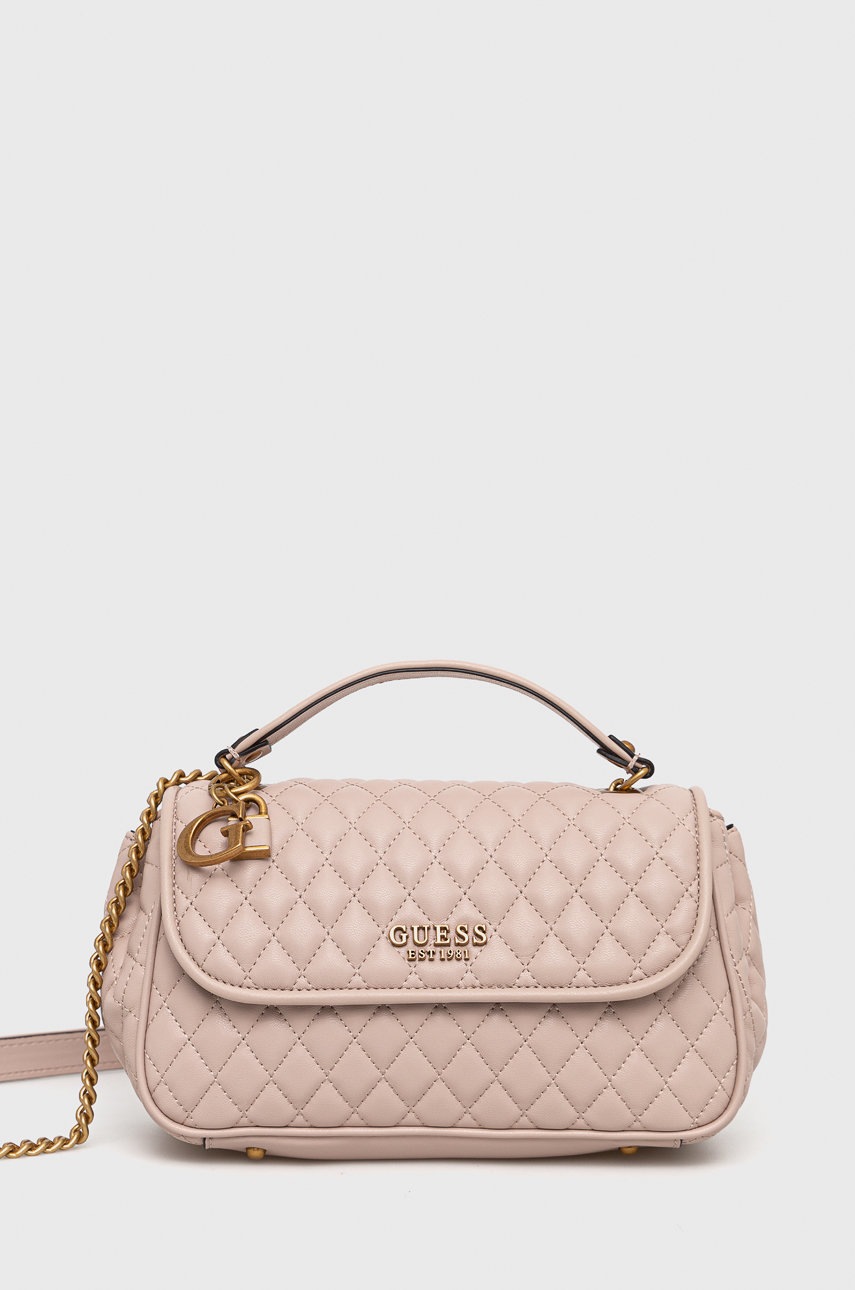 

Чанта Guess в розово, Розов