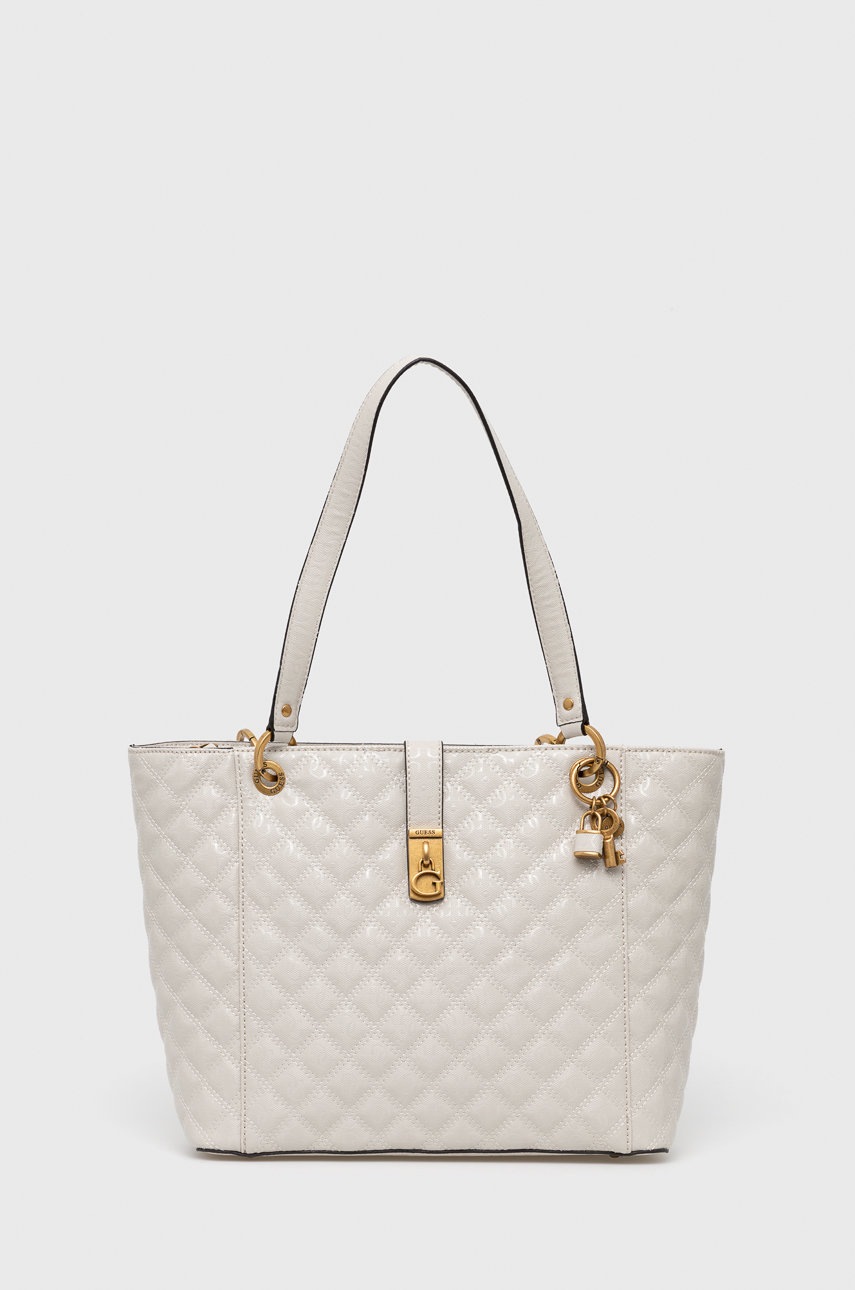 

Чанта Guess в сиво, Сив