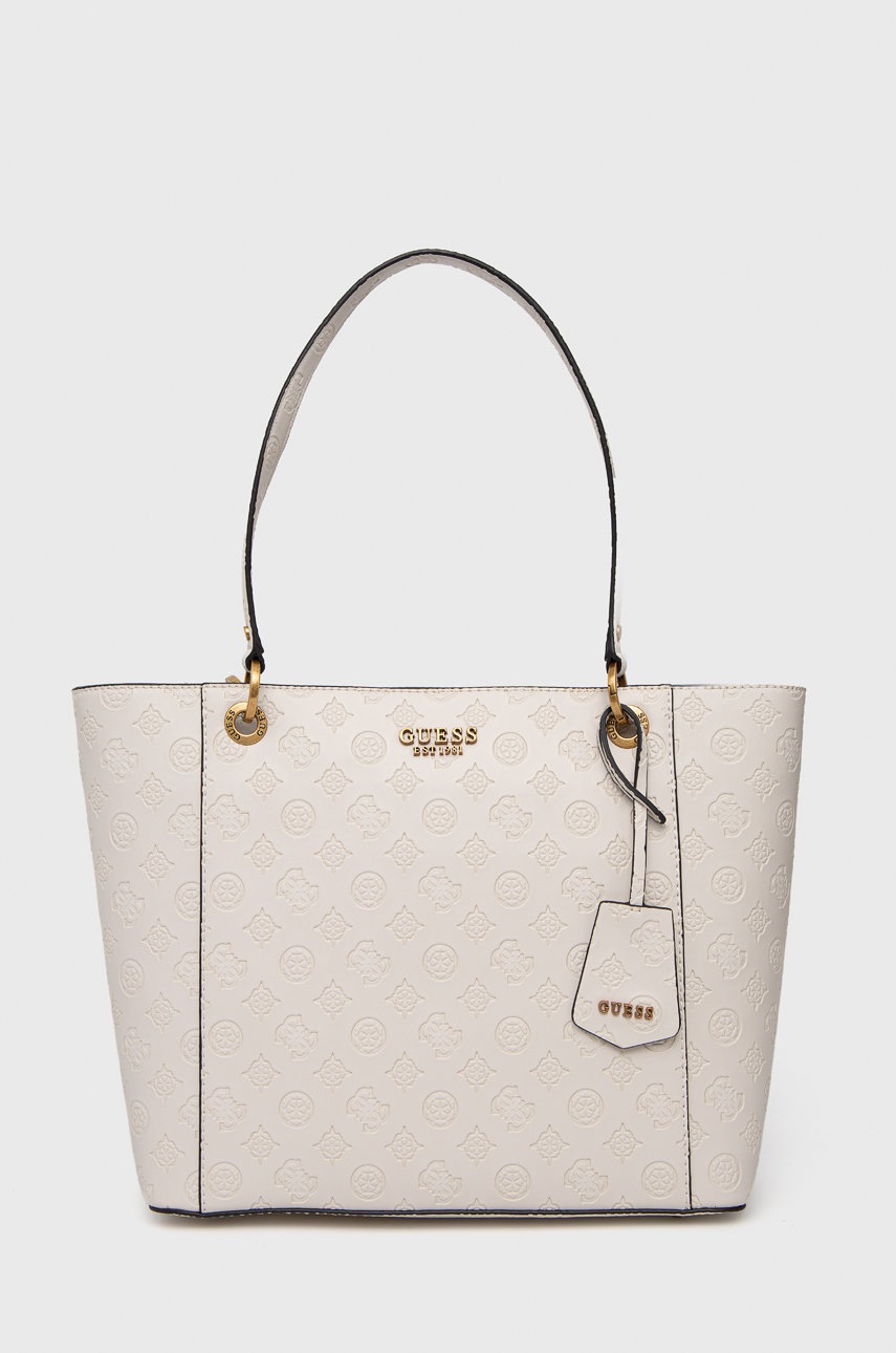 

Чанта Guess в бежово, Бежов