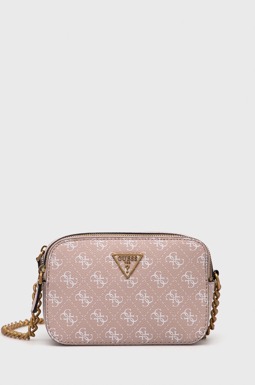 

Чанта Guess в розово, Розов
