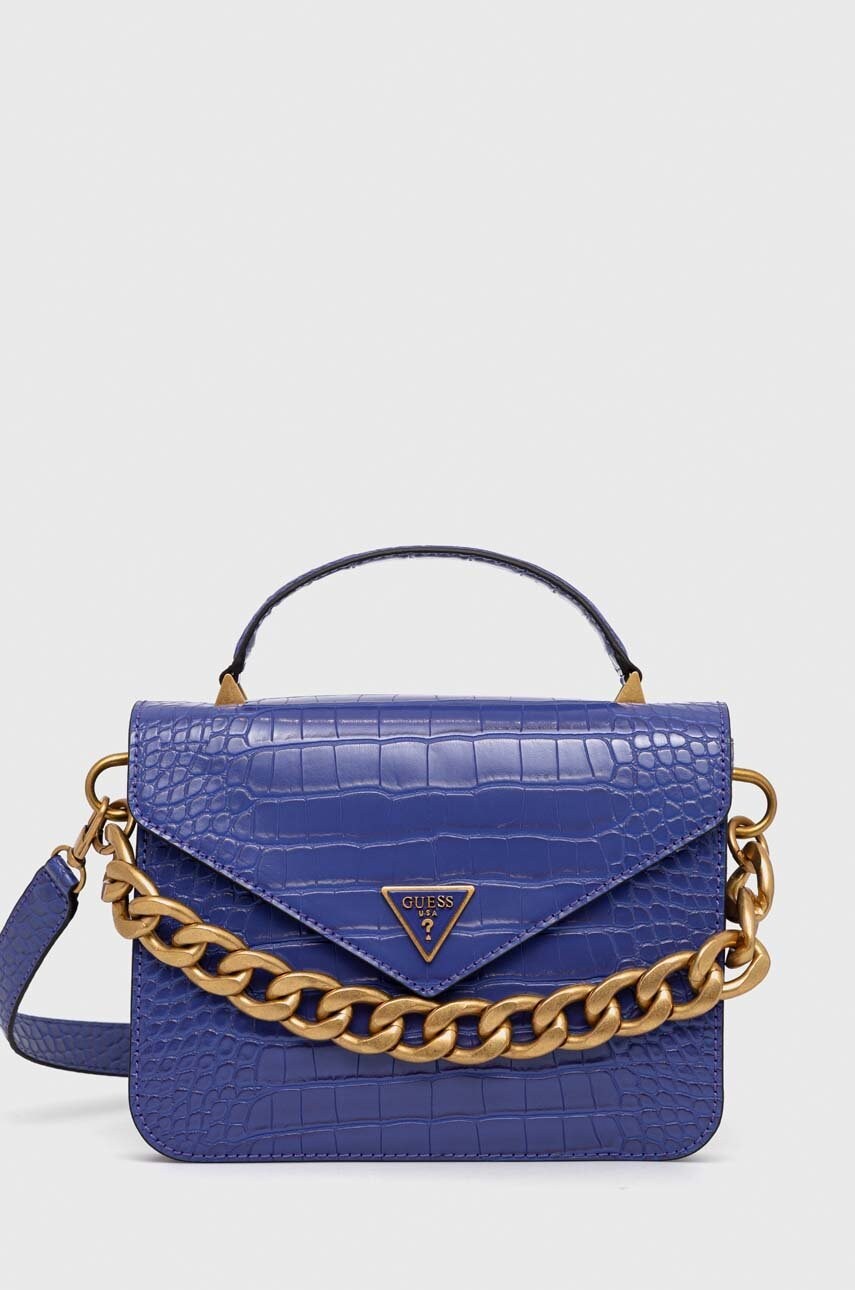 

Чанта Guess в розово, Виолетов