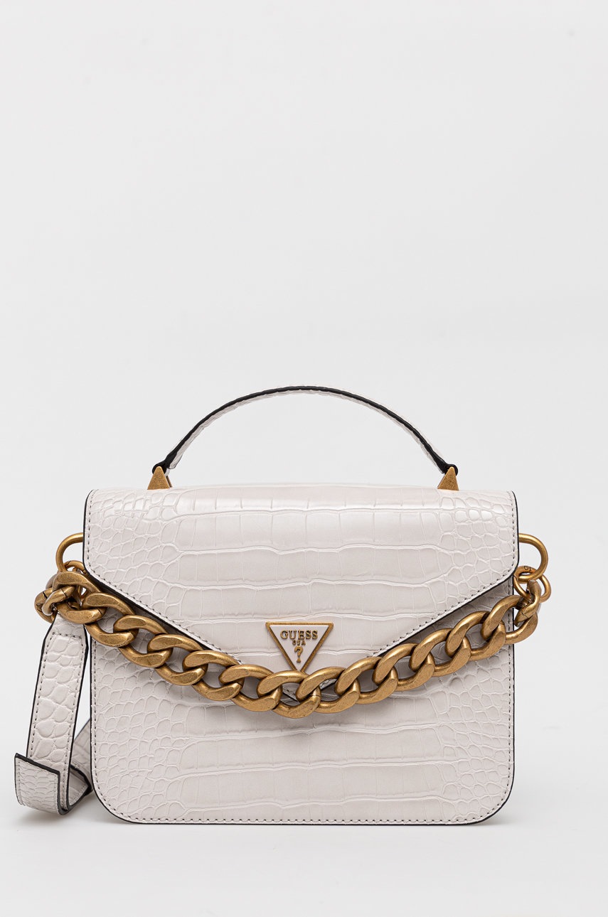 

Чанта Guess в бяло, Сив
