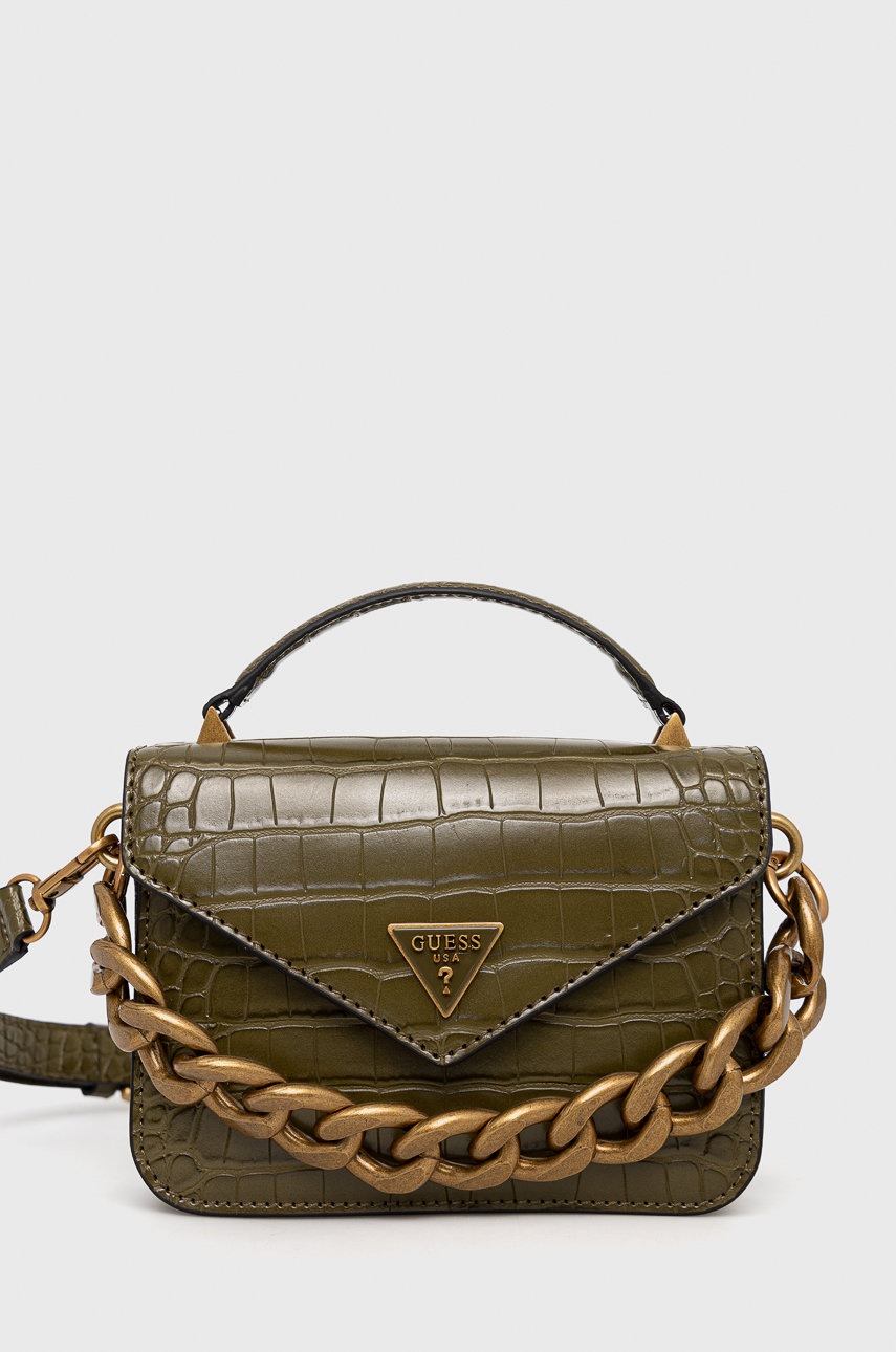 

Чанта Guess в зелено, Зелен