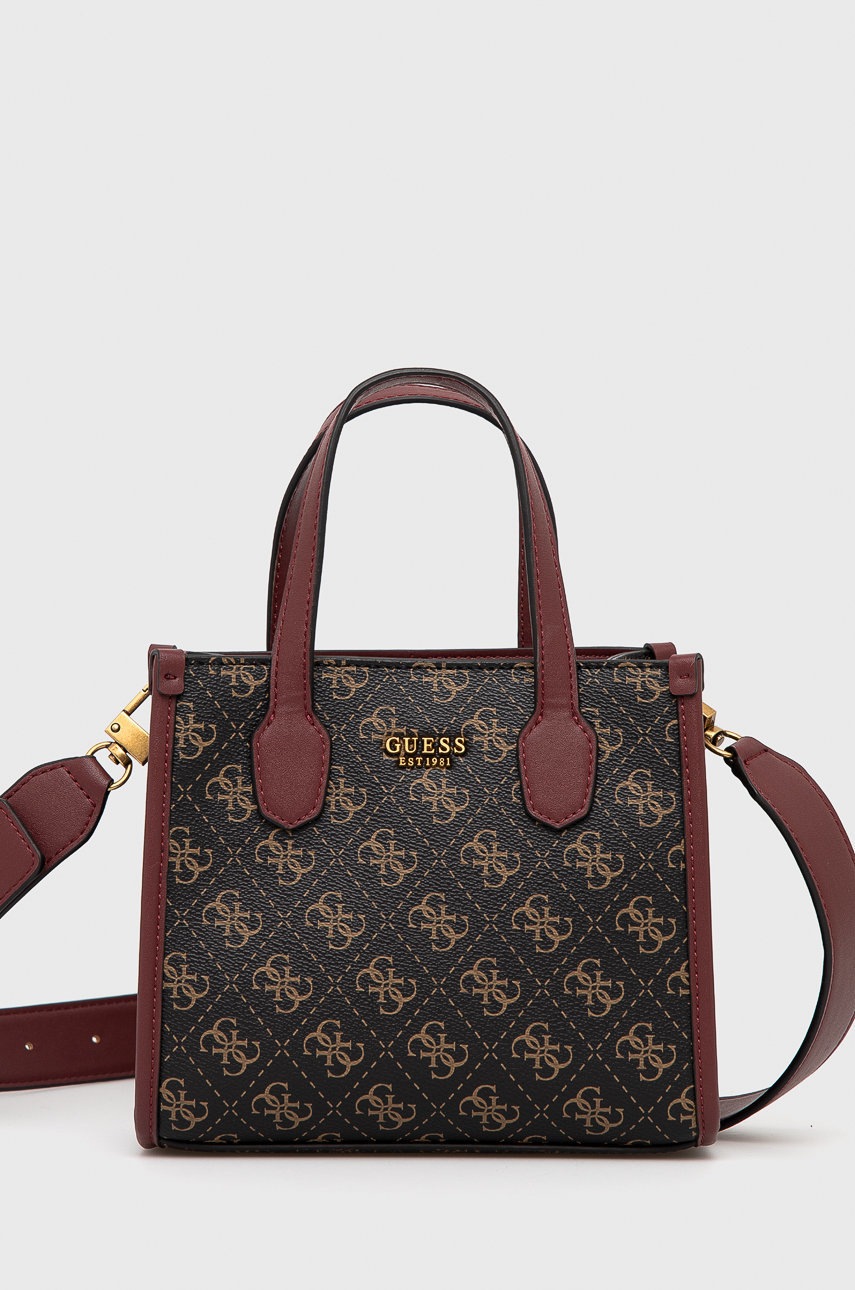 

Чанта Guess в кафяво, Кафяв