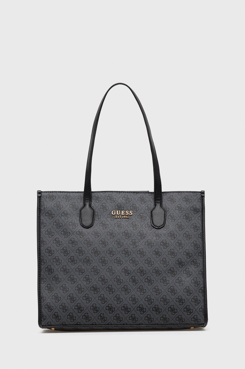 

Чанта Guess в черно, Черен