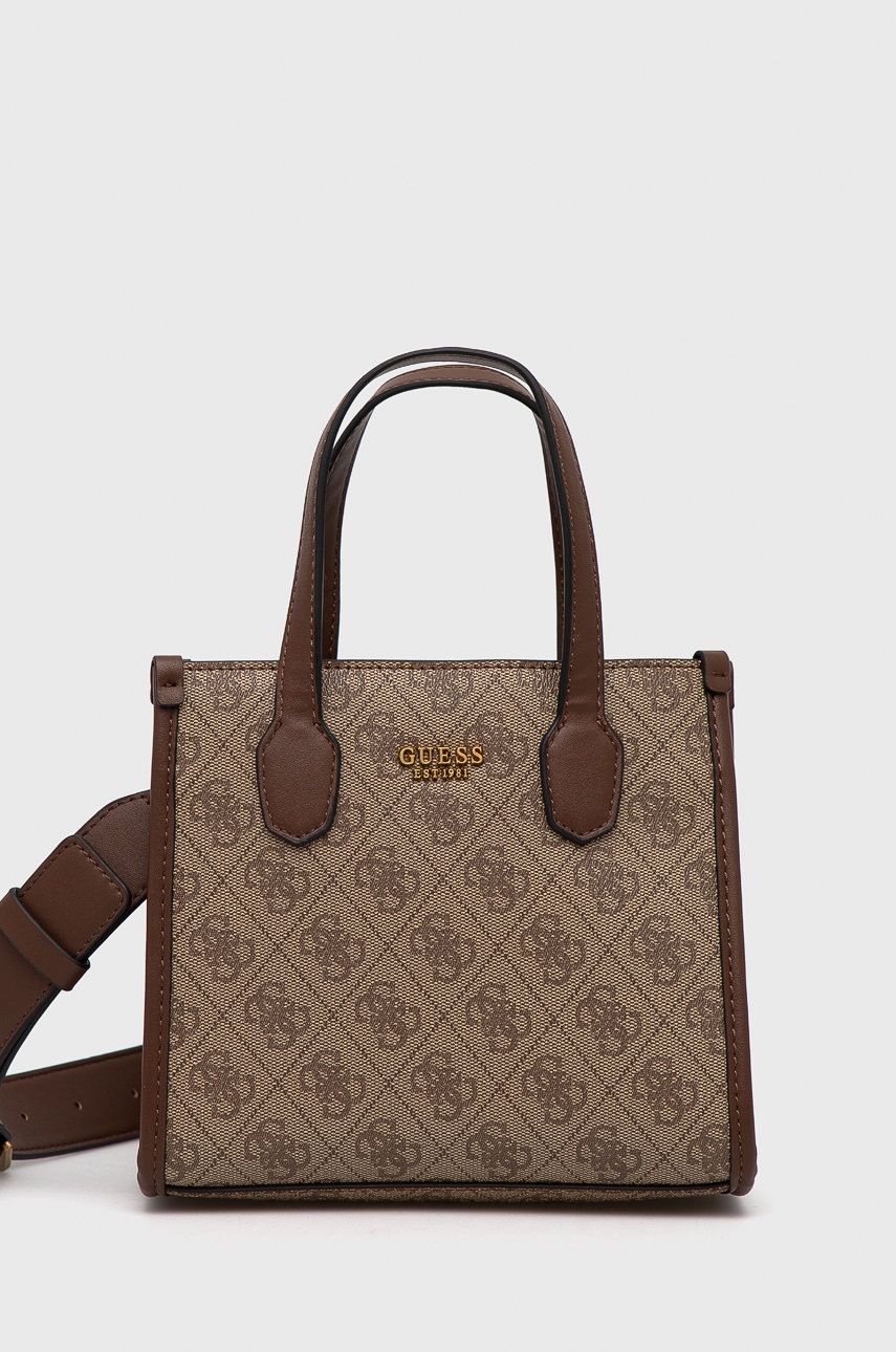

Чанта Guess в кафяво, Кафяв