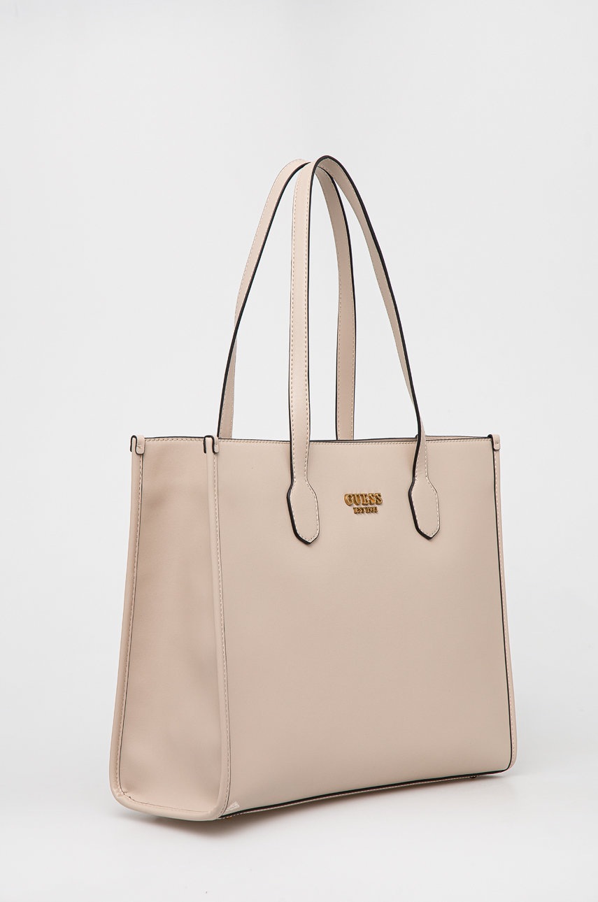 

Сумочка Guess колір бежевий
