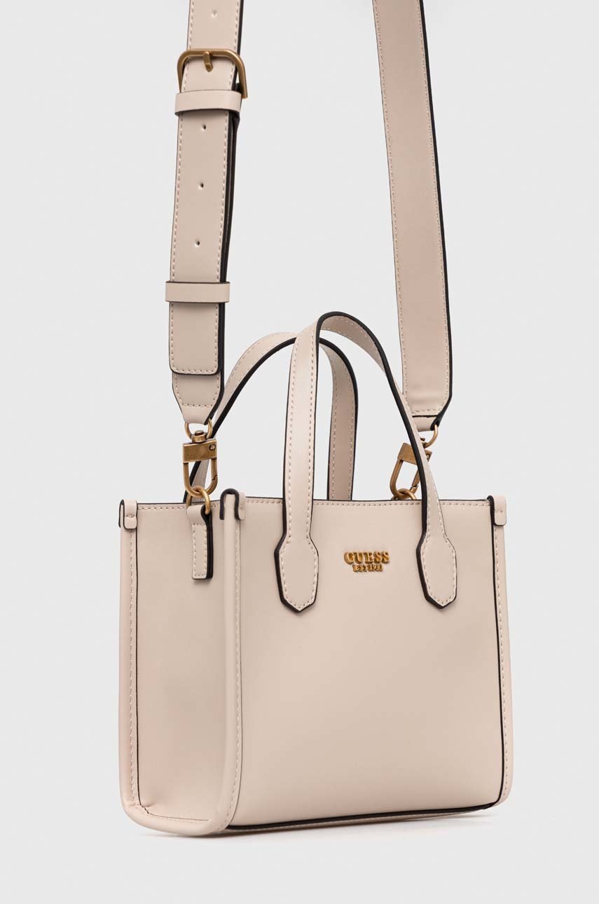 

Сумочка Guess колір бежевий
