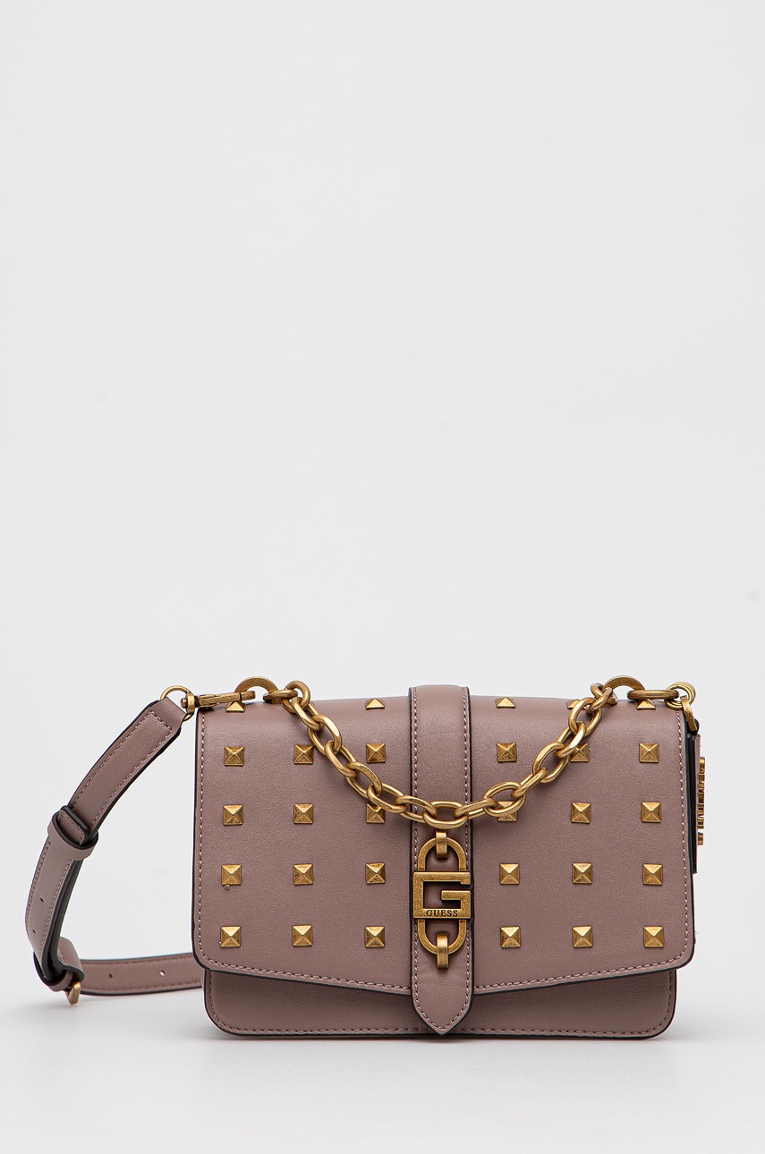 

Чанта Guess в розово, Розов