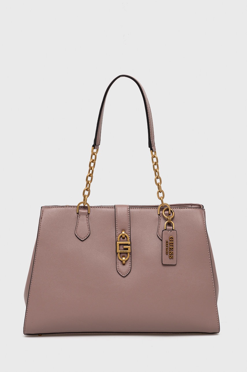 

Чанта Guess в розово, Розов