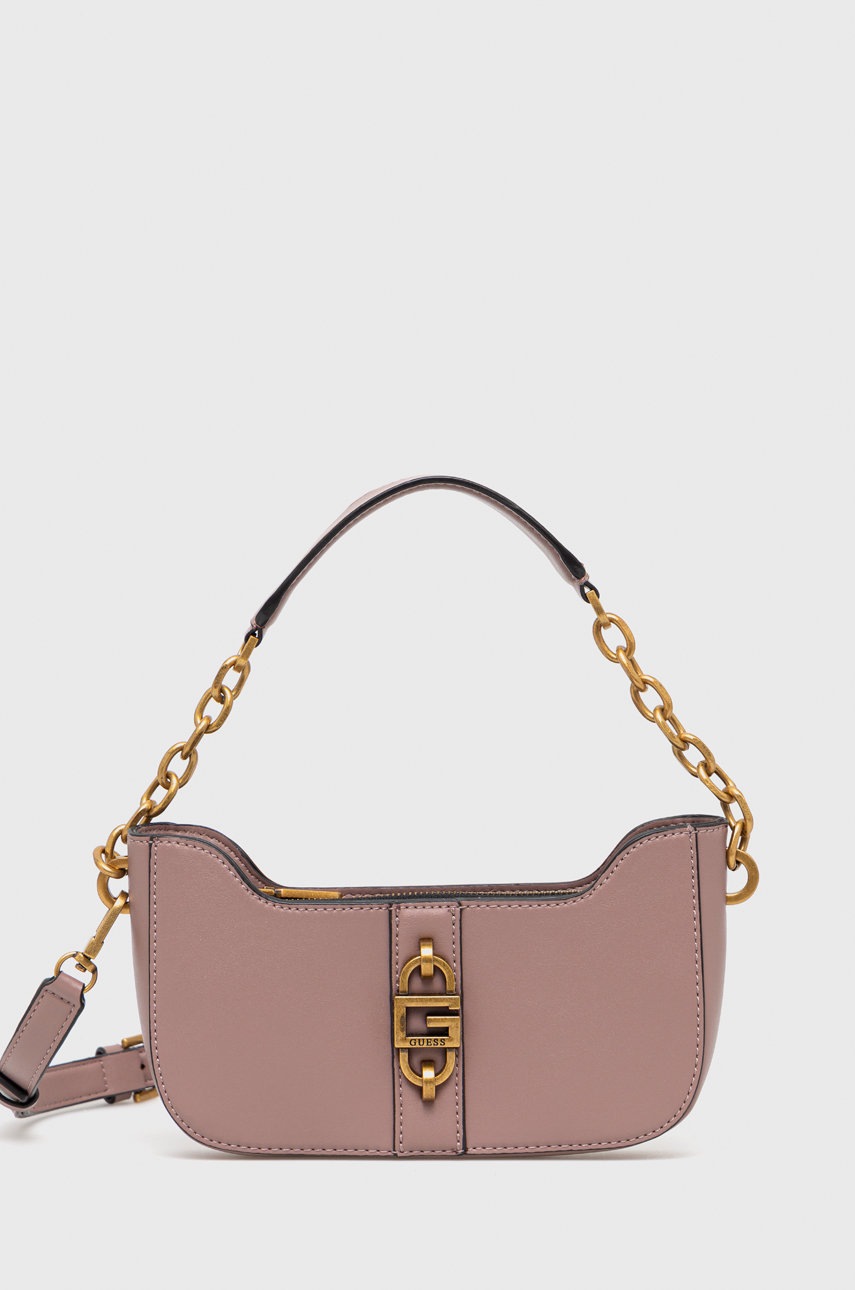 

Чанта Guess в розово, Розов