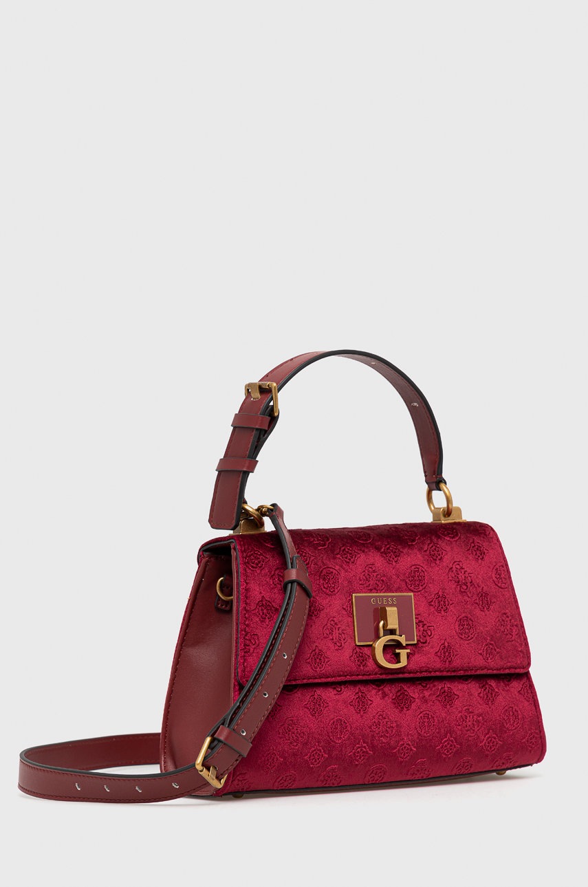 

Сумочка Guess цвет бордовый