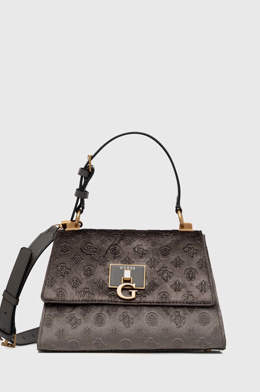 

Чанта Guess в сиво, Сив
