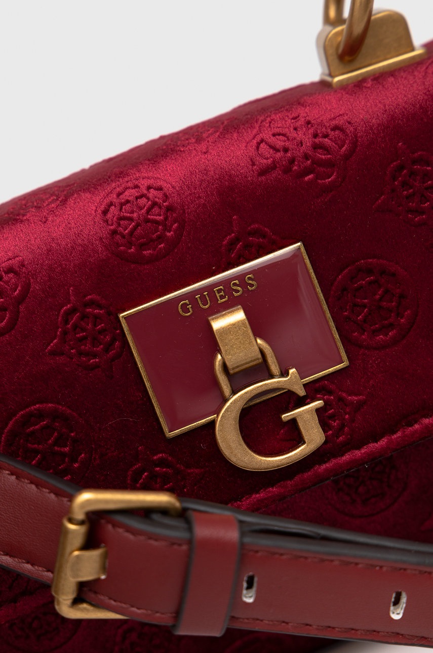 

Сумочка Guess цвет бордовый