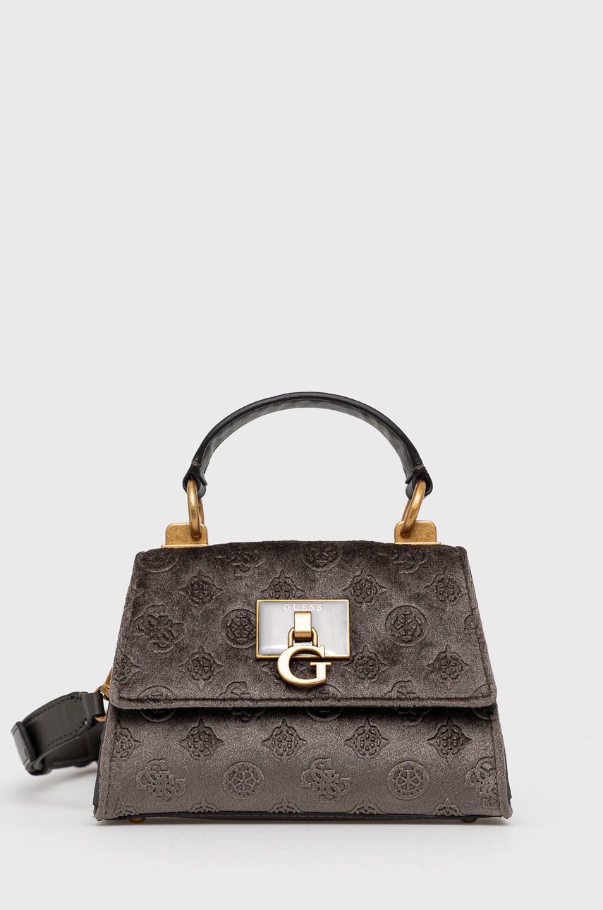 

Чанта Guess в сиво, Сив