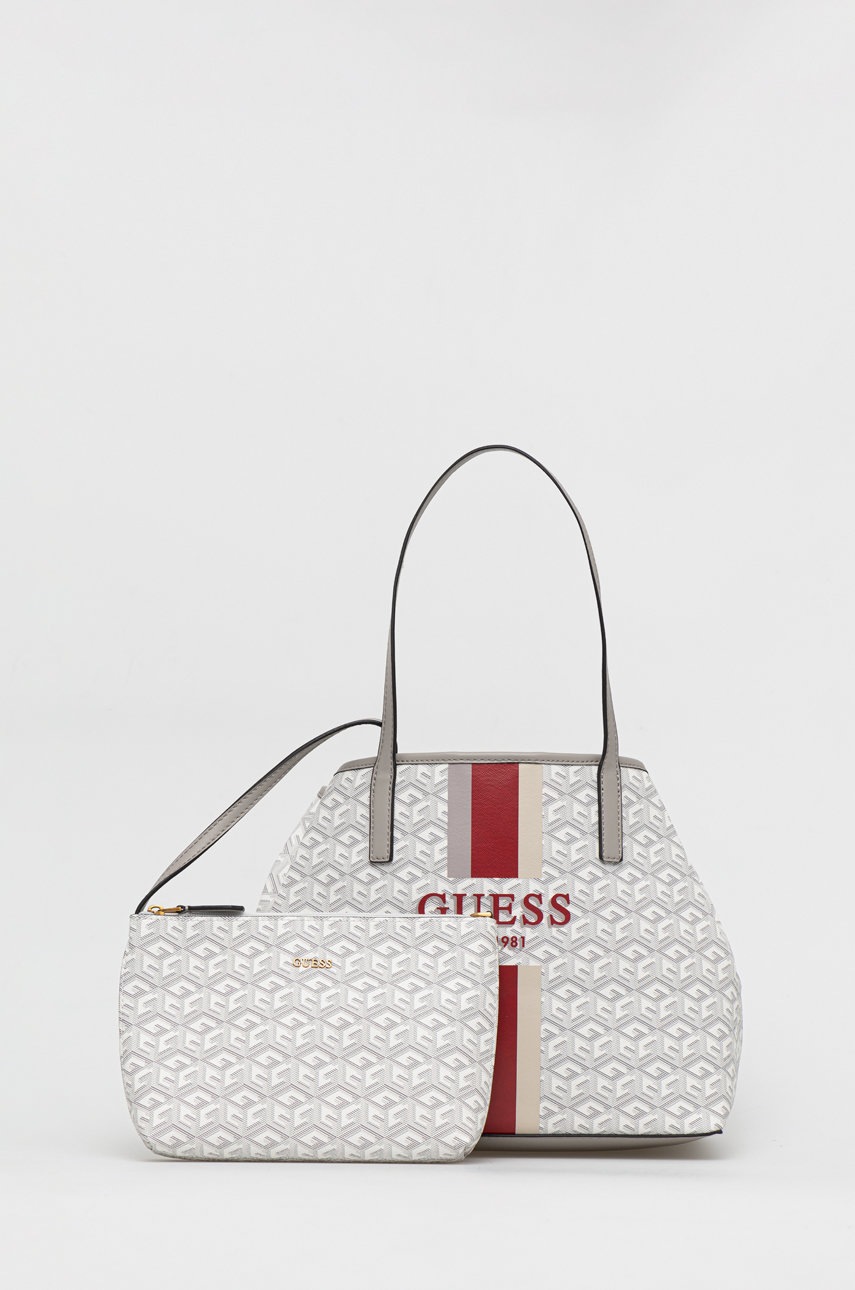 

Чанта Guess в сиво, Сив