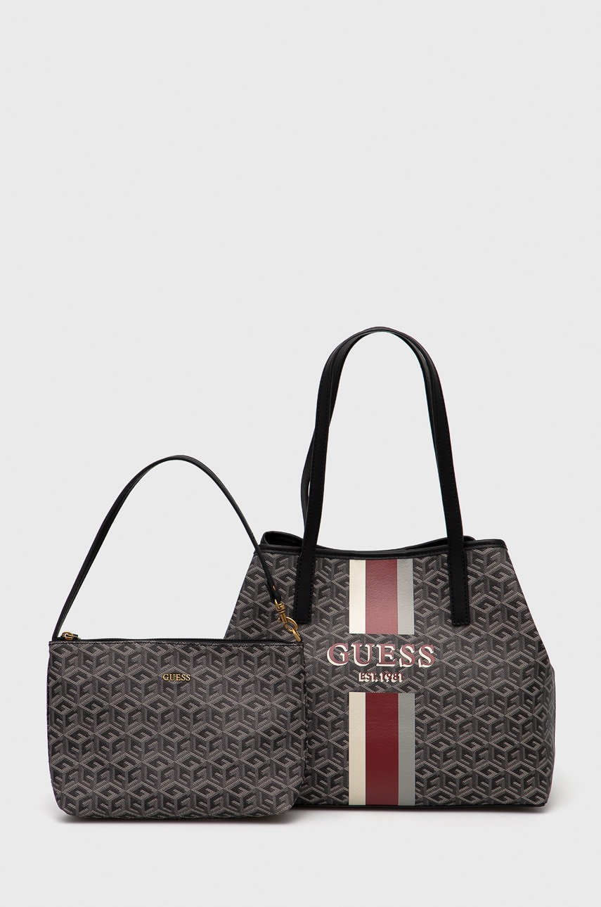 

Чанта Guess в сиво, Сив