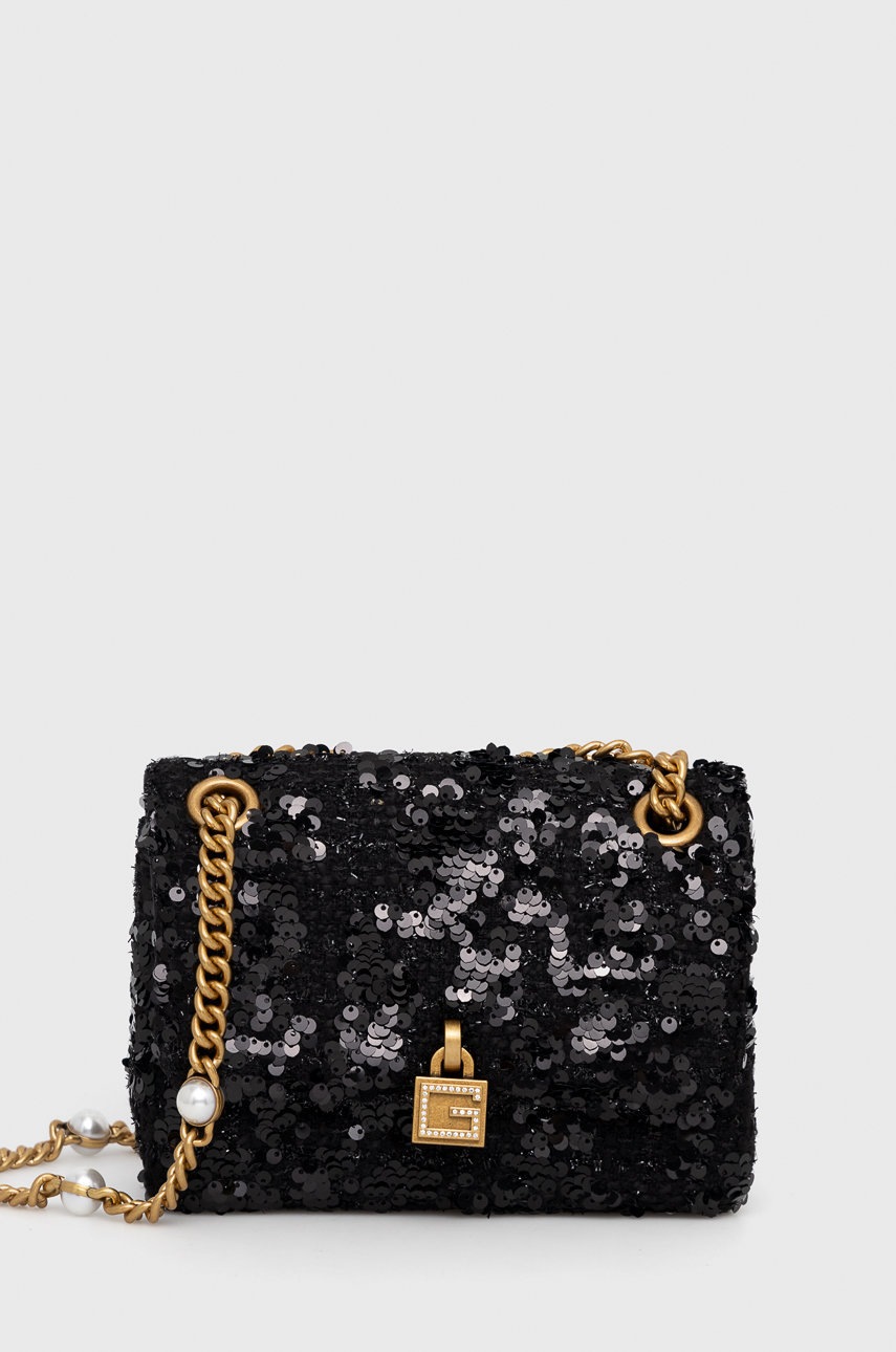 

Чанта Guess в черно, Черен