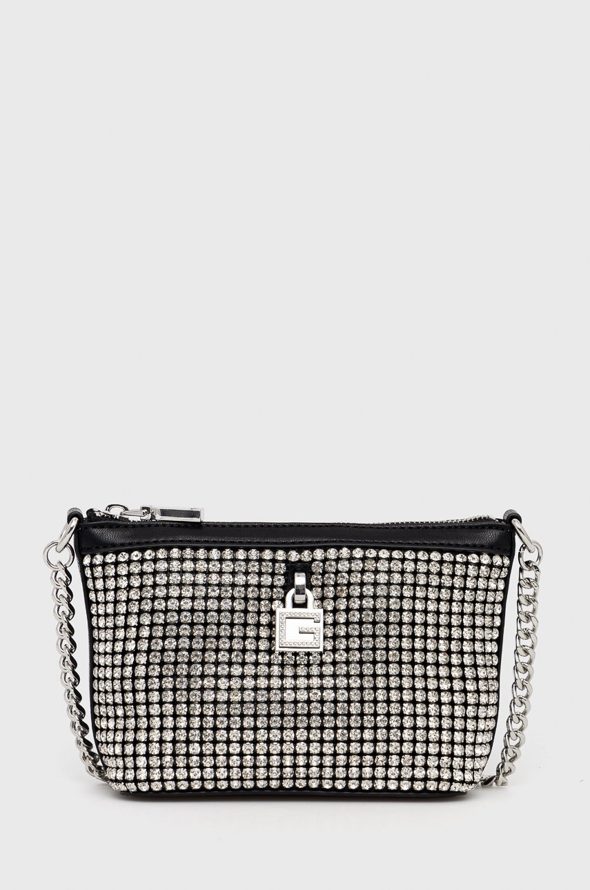 

Чанта Guess в сребристо, Сребърен