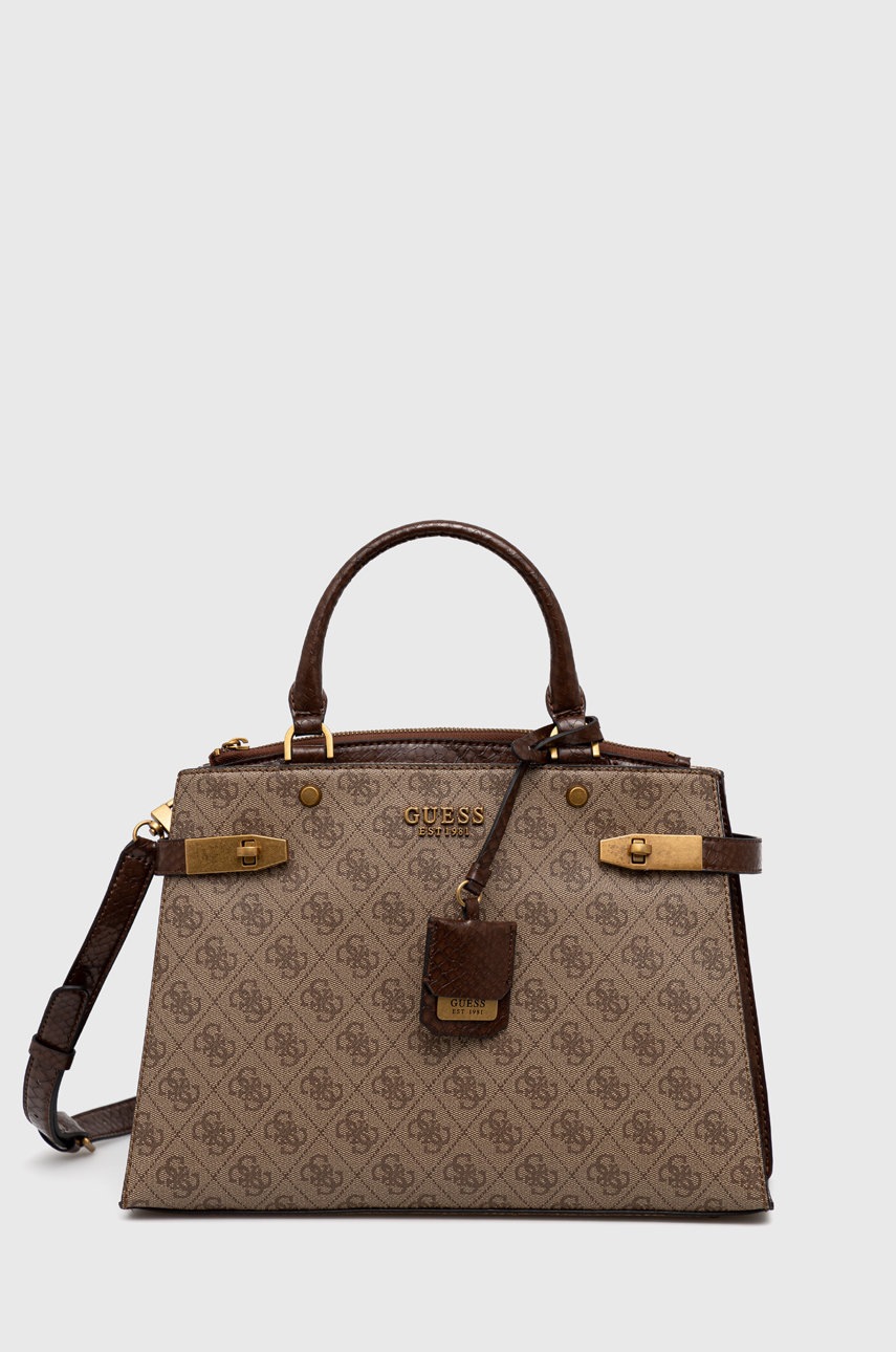

Чанта Guess в кафяво, Кафяв