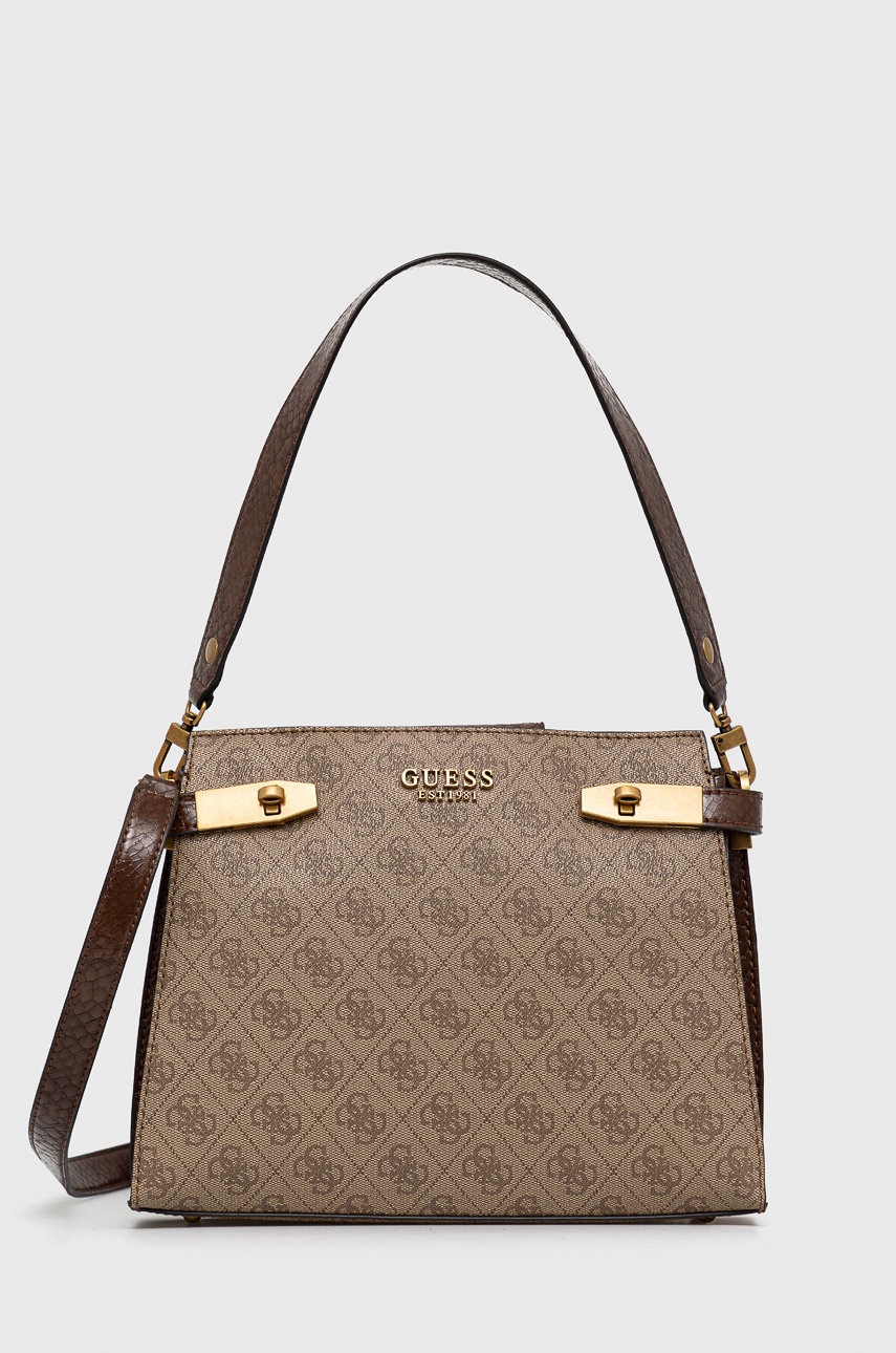 

Чанта Guess в кафяво, Кафяв