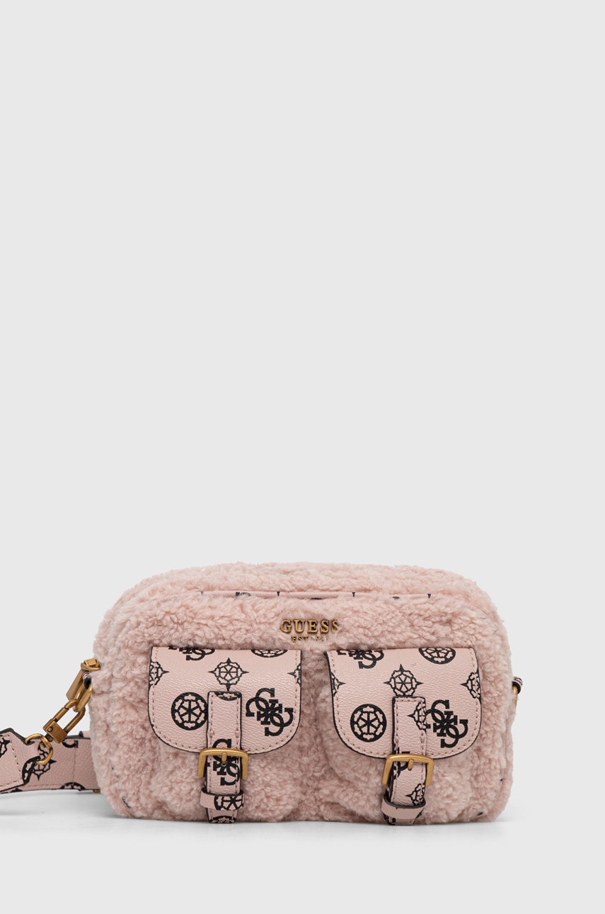 

Чанта Guess в розово, Розов