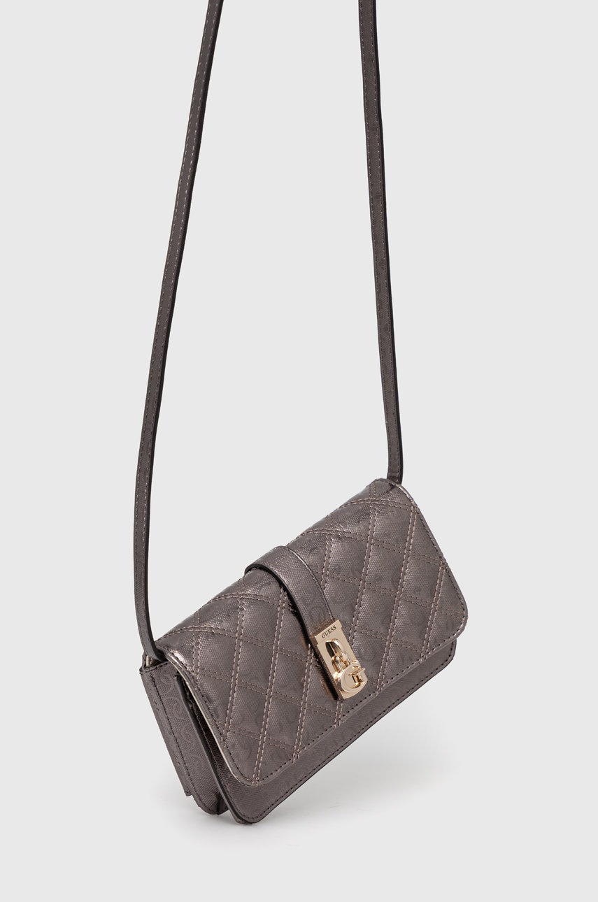 

Сумочка Guess колір срібний