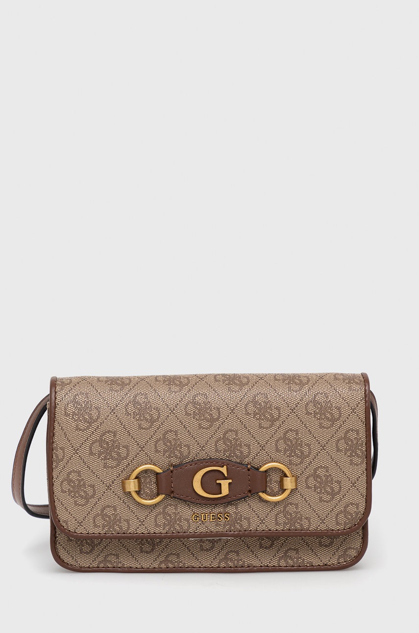 

Клъч Guess в кафяво, Кафяв