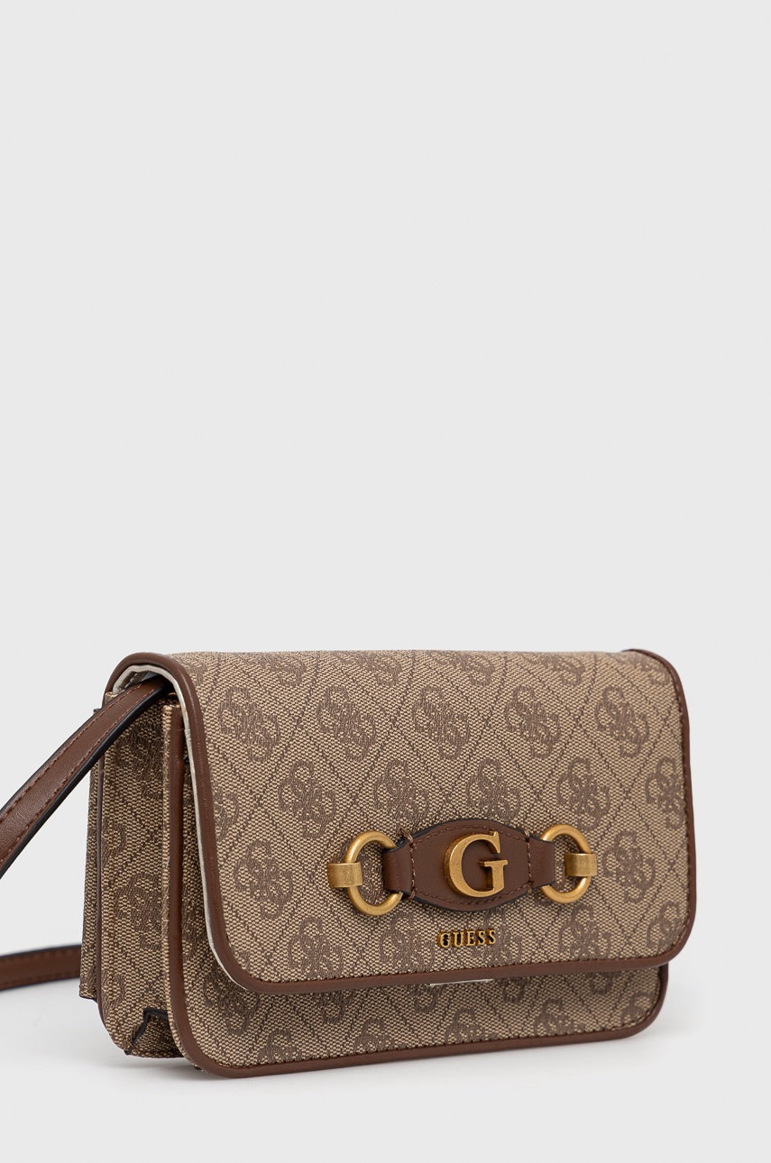 

Клатч Guess колір коричневий