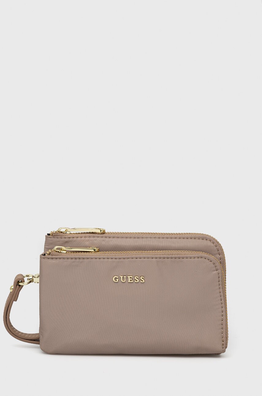 

Косметичка Guess цвет бежевый