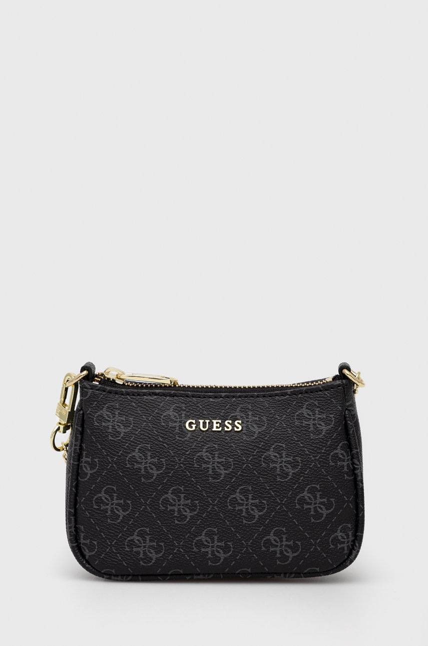 

Чанта Guess в черно, Черен