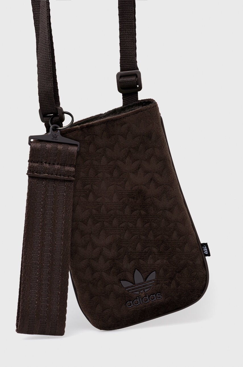 adidas Originals carcasa de telefon culoarea maro