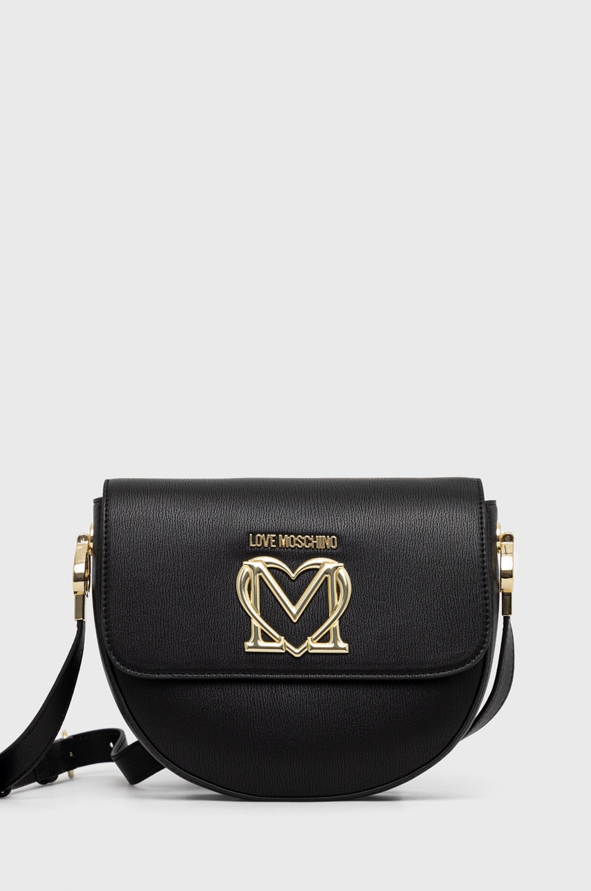 

Чанта Love Moschino в черно, Черен