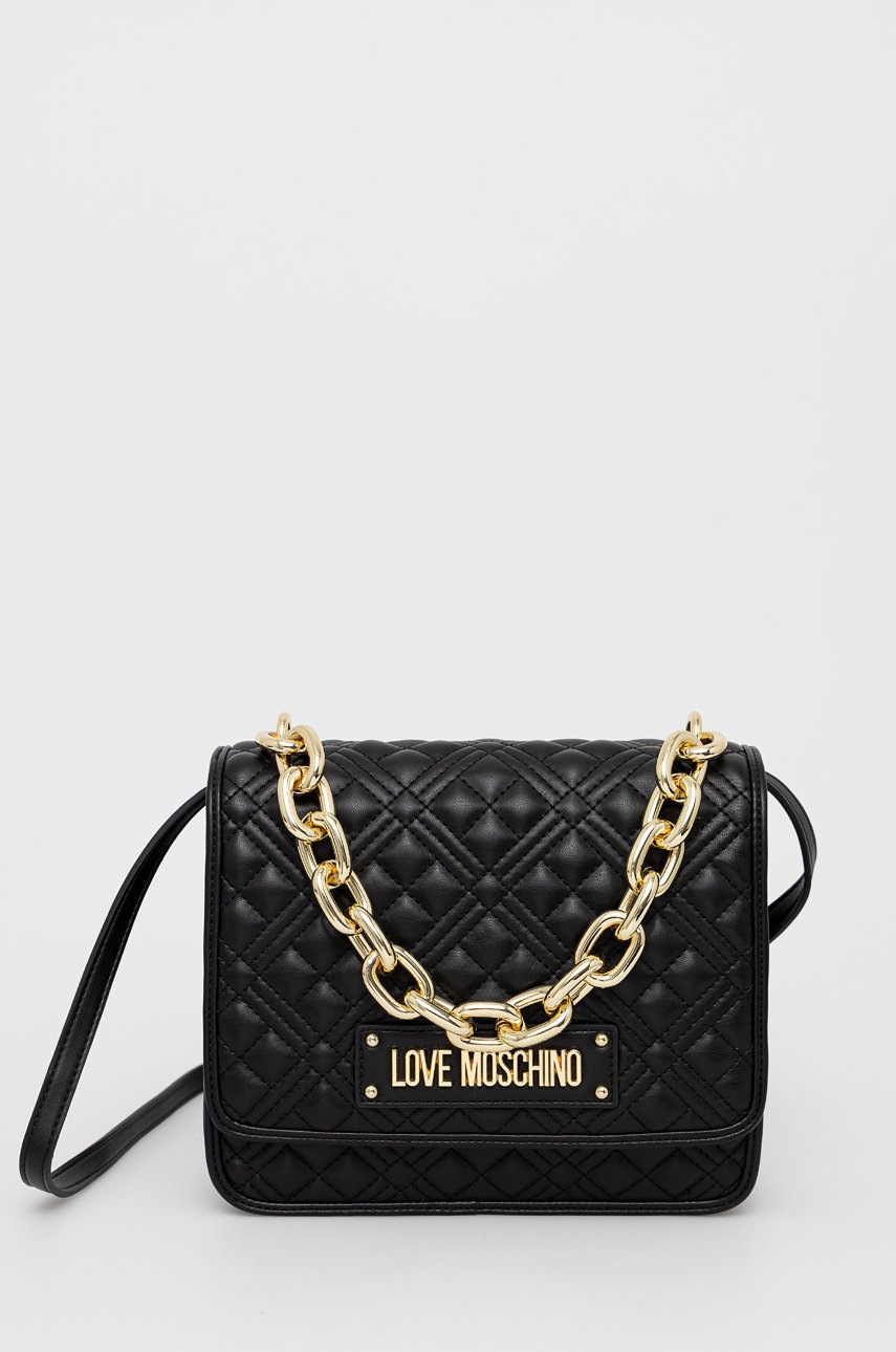 

Чанта Love Moschino в черно, Черен