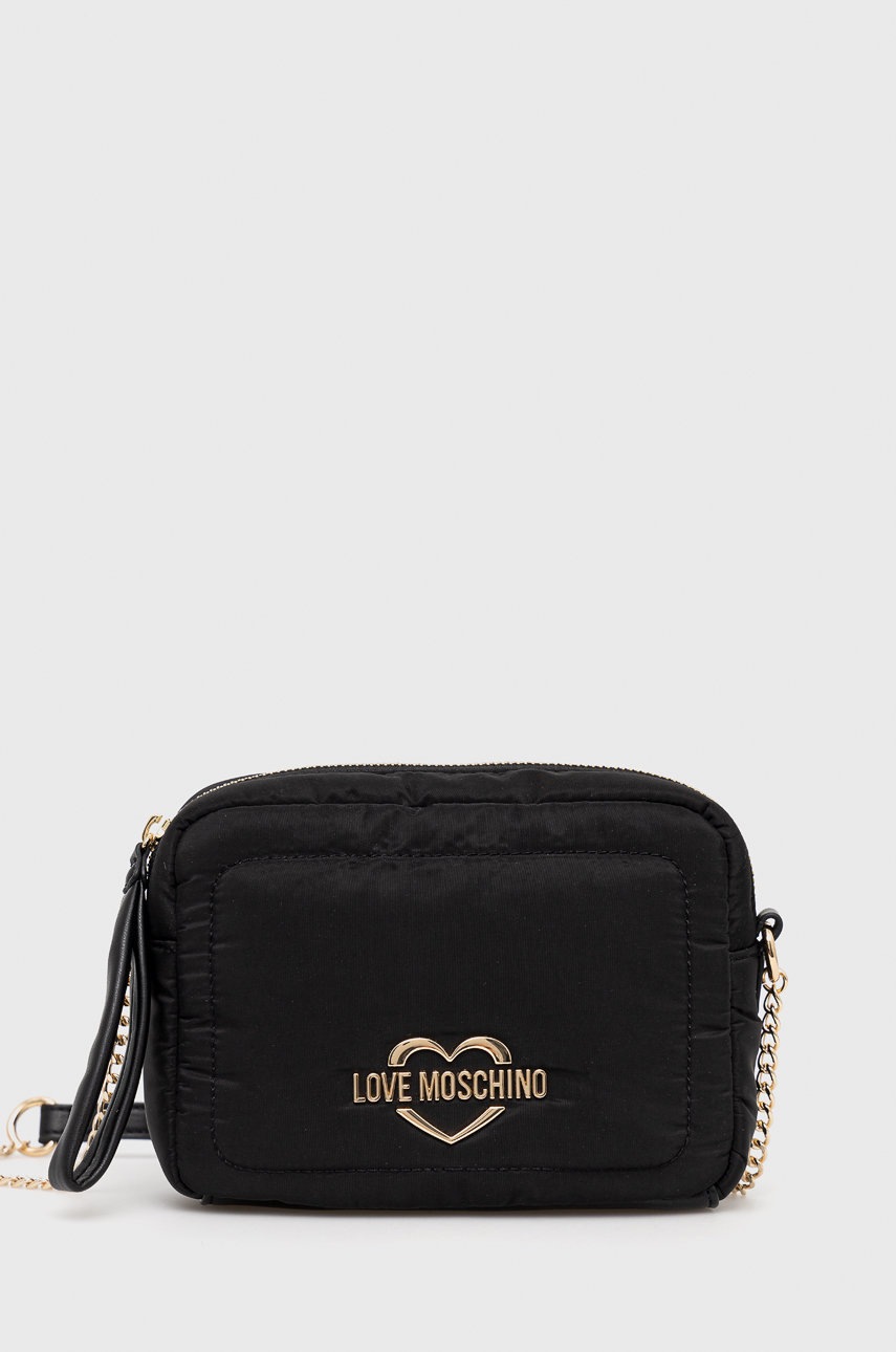

Чанта Love Moschino в черно, Черен